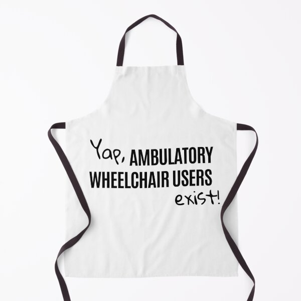 Item preview, Ambulatory wheelchair users exist designed and sold by DisabiliTees.