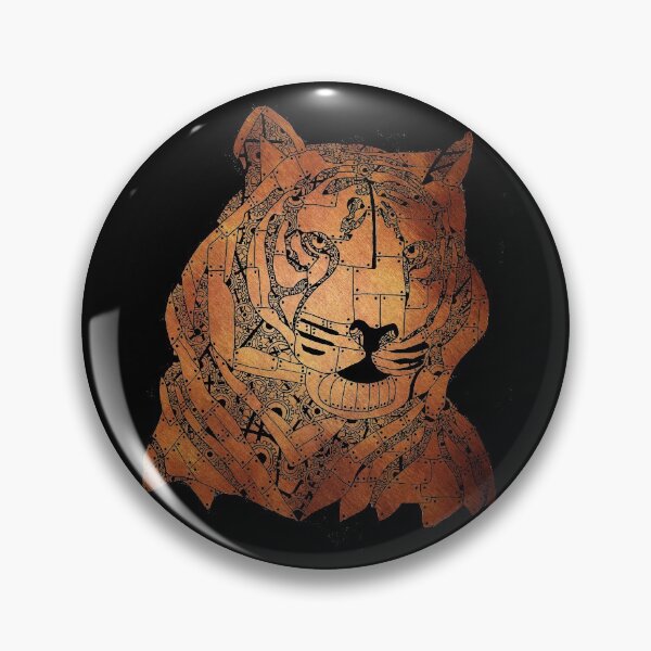 Item preview, Steampunk Robot Tiger designed and sold by MenagerieMayhem.