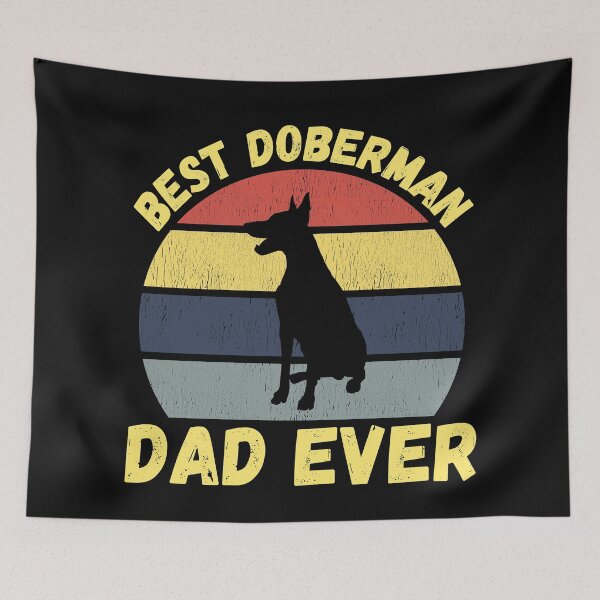 Item preview, Best doberman dad ever quote Funny doberman dad saying designed and sold by OneTimeEngineer.