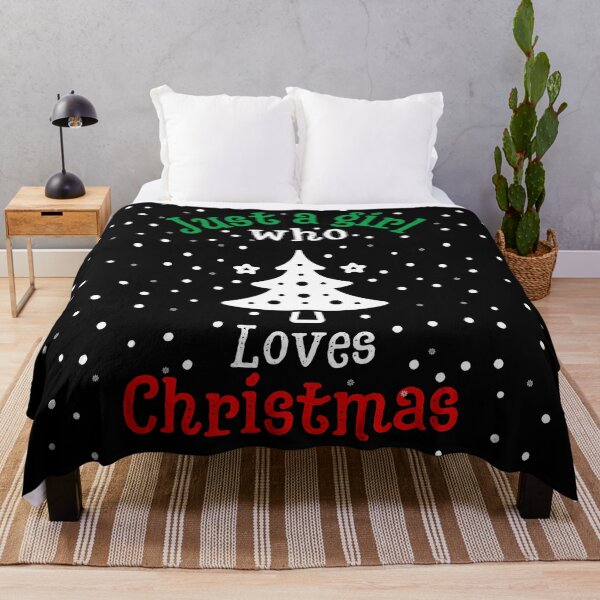 Item preview, just a girl who loves christmas designed and sold by stuff-n-stuff.