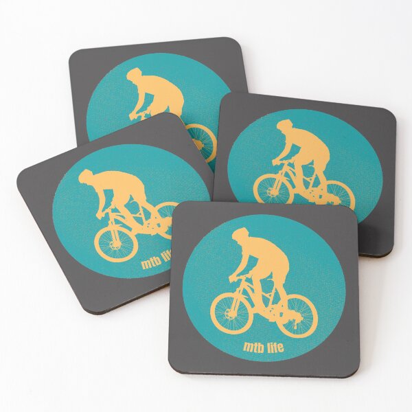 Item preview, Mountain biker, retro designed and sold by NomadMessenger.