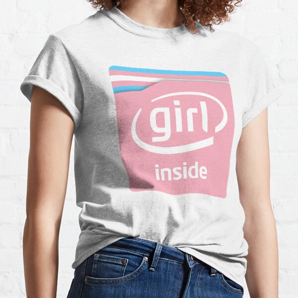 Mädchen drinnen Classic T-Shirt