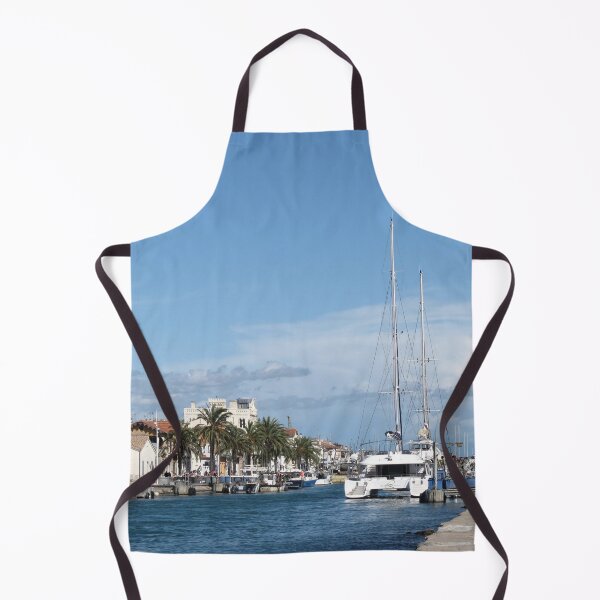Item preview, Harbour at La Grau du Roi, France designed and sold by FlowerCloud.