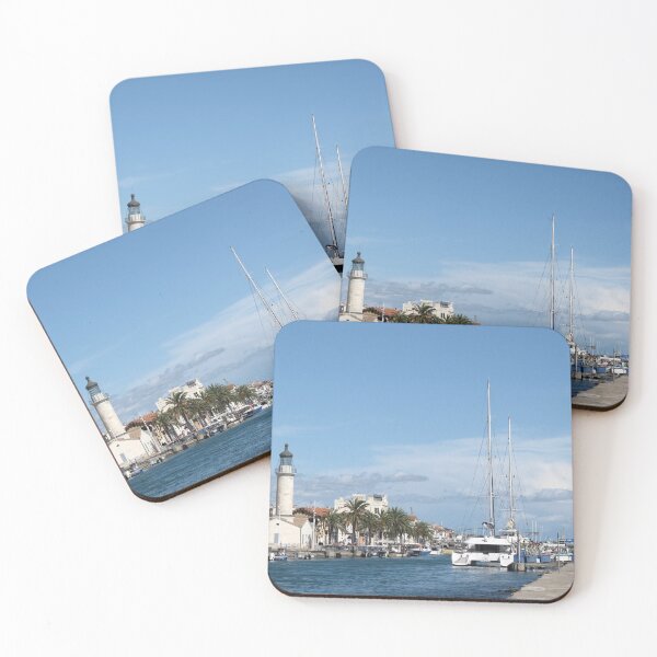 Item preview, Harbour at La Grau du Roi, France designed and sold by FlowerCloud.
