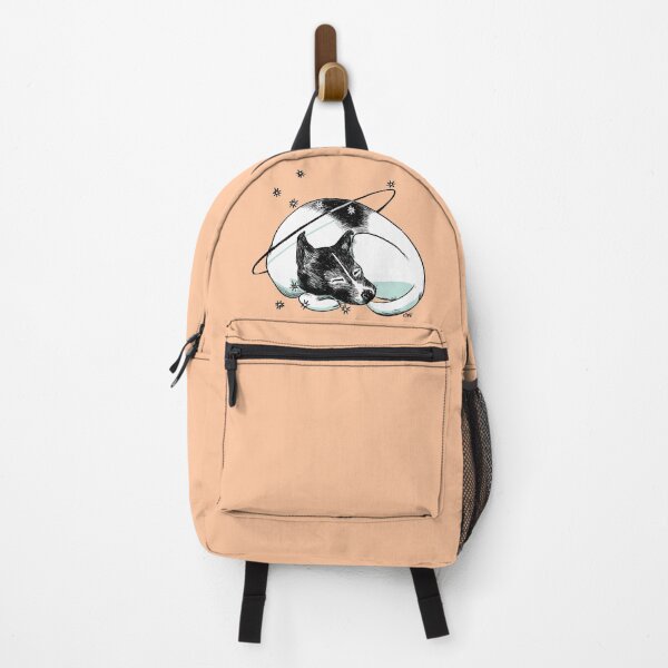 Item preview, Laika the Space Dog (Orange) designed and sold by catblip.
