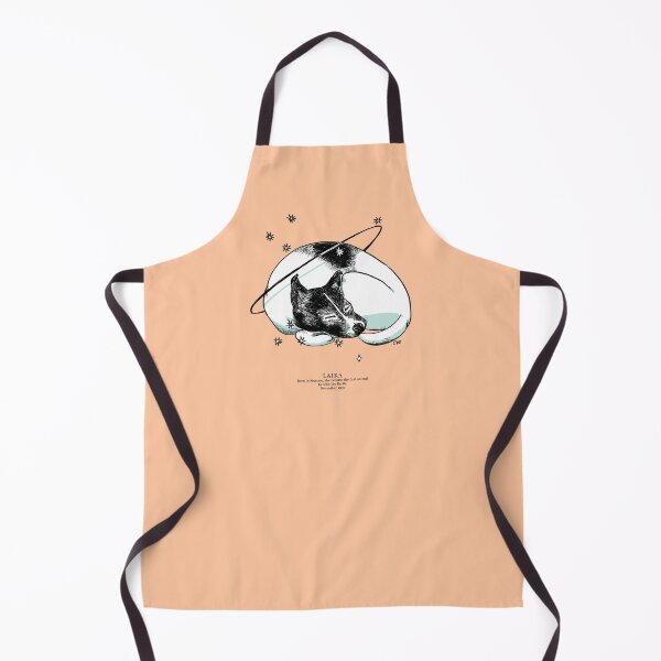 Item preview, Laika the Space Dog (Orange) designed and sold by catblip.