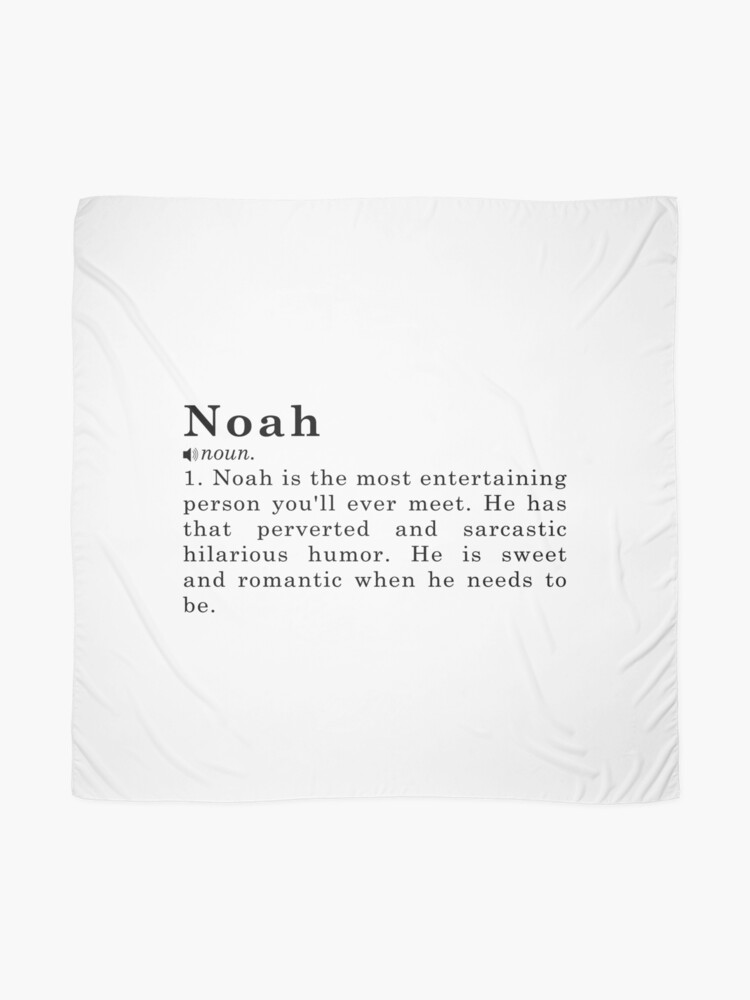 Noah Name Definition Meaning