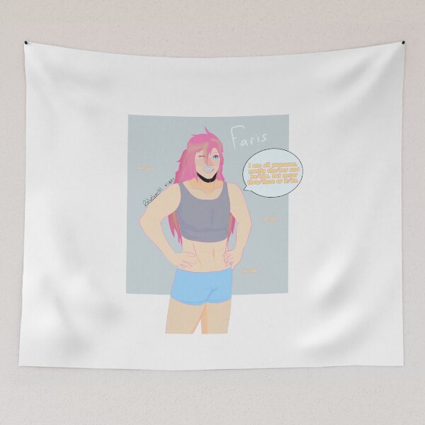 Item preview, Nonbinary Faris from final fantasy designed and sold by Rolaplayor101.