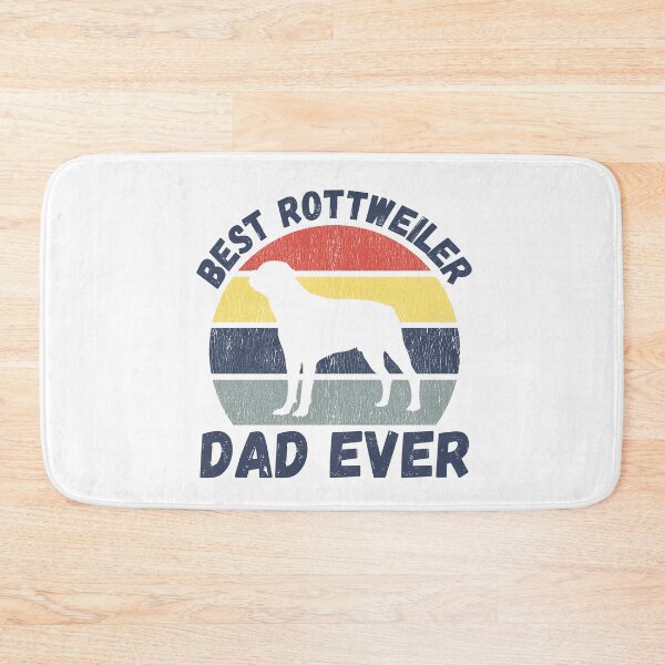 Item preview, Best rottweiler dad Ever Funny rottweiler saying designed and sold by OneTimeEngineer.