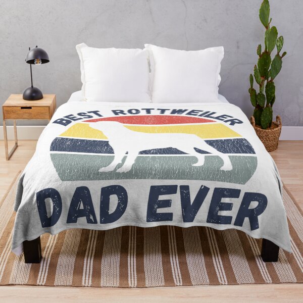 Item preview, Best rottweiler dad Ever Funny rottweiler saying designed and sold by OneTimeEngineer.
