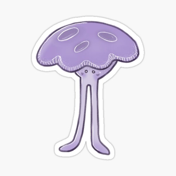Mushy Friend: Purple Sticker