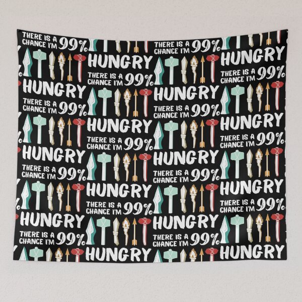 Item preview, There is 99 percent Chance Im Hungry, Funny teens Christmas birthday Gift designed and sold by AmazingEcraft.
