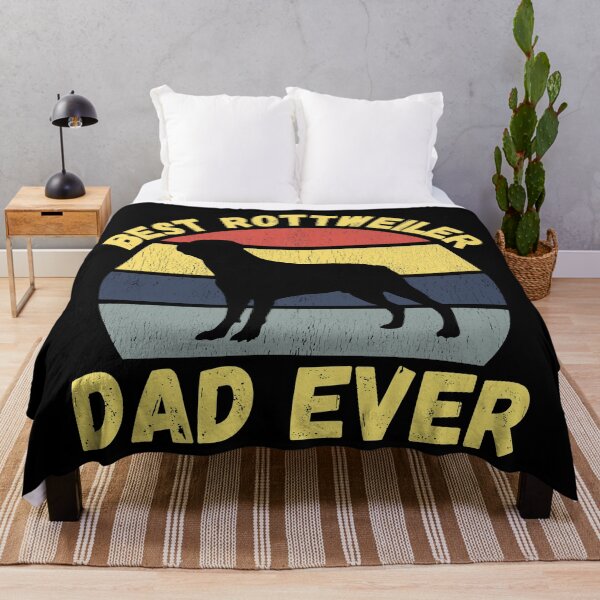 Item preview, Best rottweiler dad Ever Funny rottweiler saying designed and sold by OneTimeEngineer.