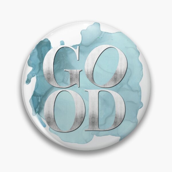 Item preview, GOOD silver+blue – Shortest Motivation Ever designed and sold by M-ohlala.