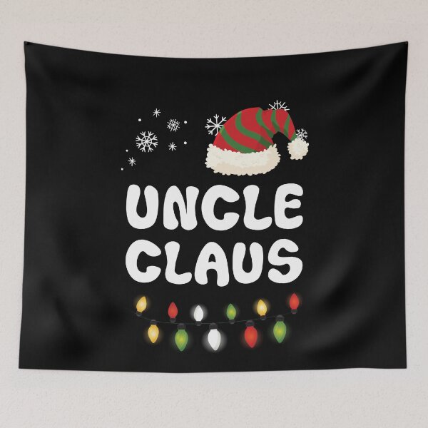 Item preview, Funny Uncle Claus Christmas T-Shirt Pajamas Santa designed and sold by TheMattDesigns.