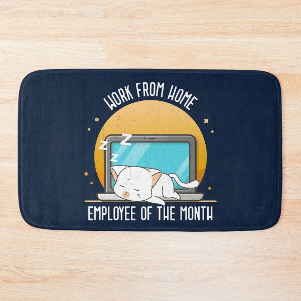 Item preview, Work From Home Employee Of The Month designed and sold by KennefRiggles.