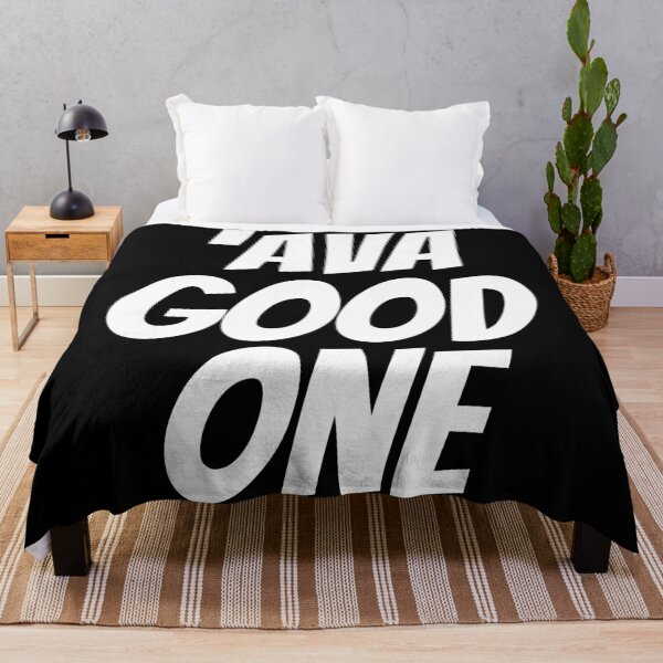 Item preview, 'Ava (Have a) good one! Text only design. White text. Capitals. designed and sold by JellyBeenzz.