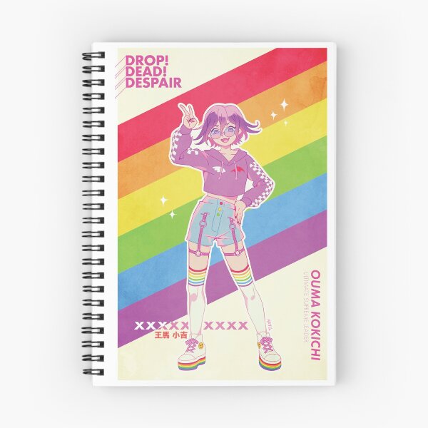 Item preview, NEW DANGANRONPA V3 — Kokichi Ouma (DROP! DEAD! DESPAIR!) designed and sold by April Hatle.