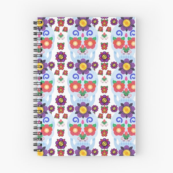 Item preview, Blooming Skulls designed and sold by PatternsRUs.