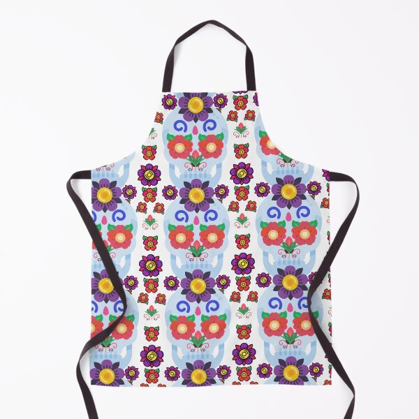 Item preview, Blooming Skulls designed and sold by PatternsRUs.