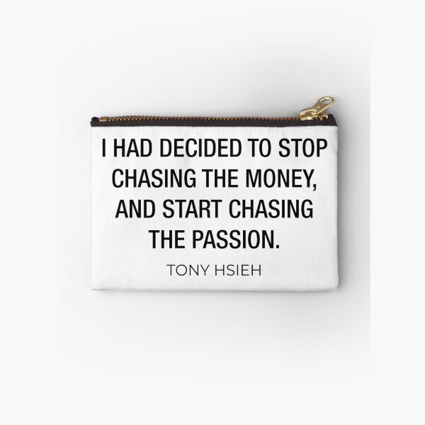 Item preview, Tony Hsieh - Motivational, Inspirational and Passion Business Quotes designed and sold by Ideas-Heaven.