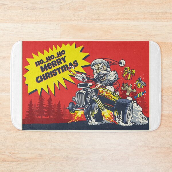 Item preview, Nostalgic Wild Santa Christmas Card designed and sold by WisdomsPress.