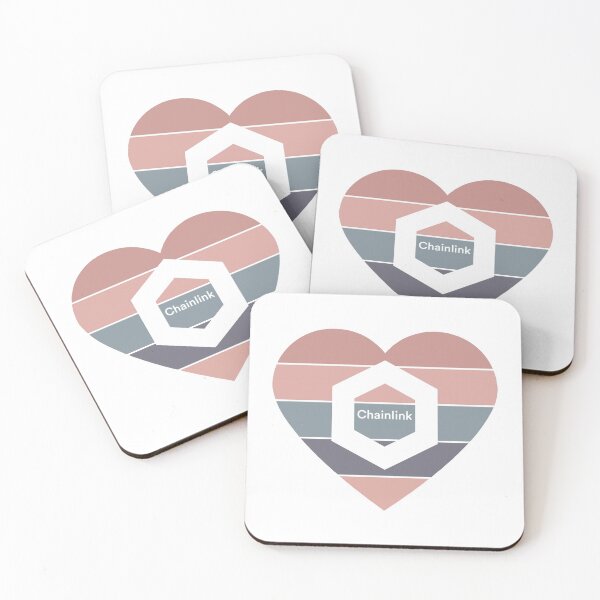Item preview, Love Chainlink LINK Crypto Sunset designed and sold by Bitcoin-Fashion.