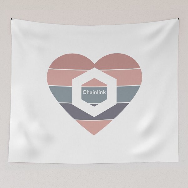 Item preview, Love Chainlink LINK Crypto Sunset designed and sold by Bitcoin-Fashion.