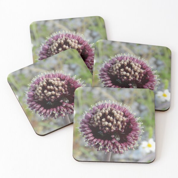 Item preview, Leek blossom with insects designed and sold by Kriti68.