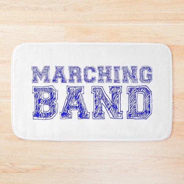 Item preview, Marching Band - School Colors - Blue designed and sold by BandMomDesigns.