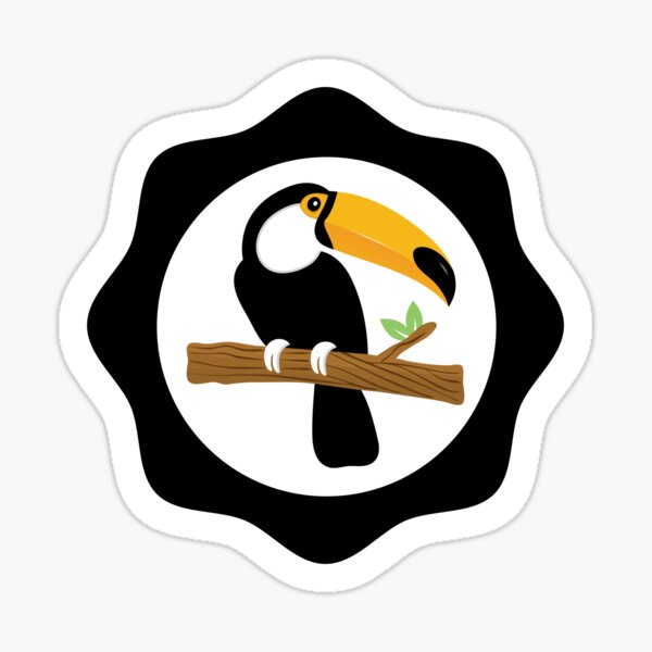 Tukan Vogel Sticker