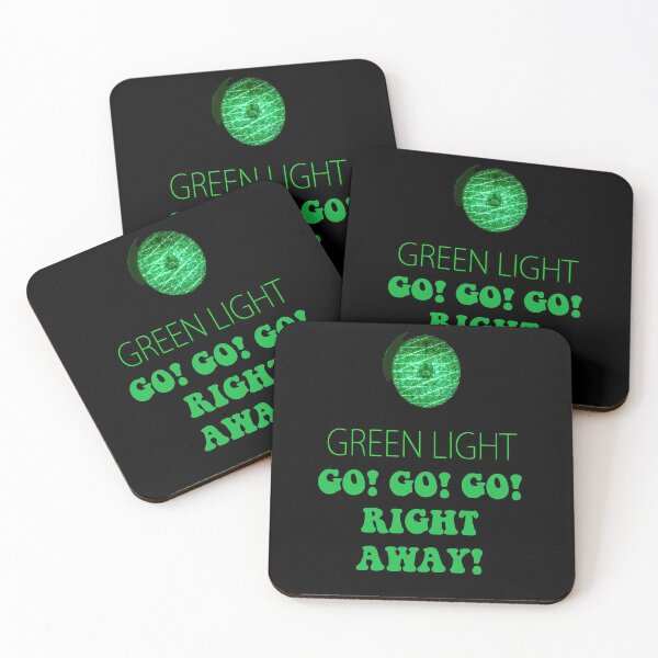 Item preview, Green Light Go Go Go Right Away designed and sold by kash1mera.