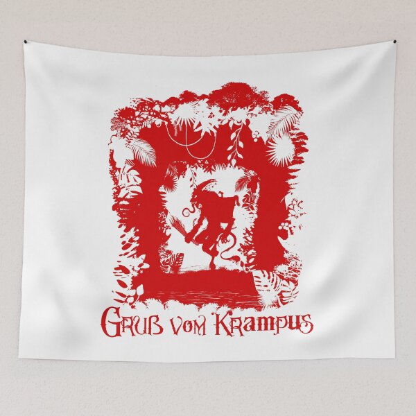 Item preview, Greetings from Krampus Christmas Perchten gift designed and sold by LuminOrb.