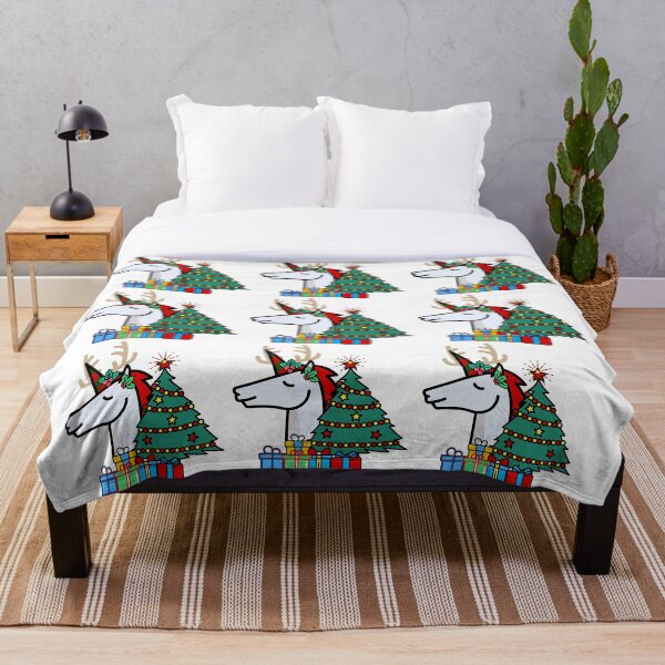 Aperçu de l'œuvre Cadeaux de licorne de Noël créée et vendue par PatternsRUs.