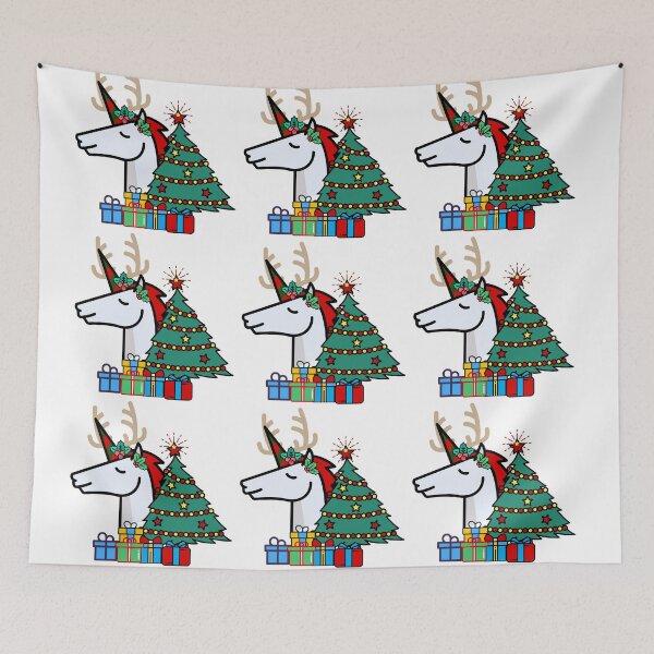 Item preview, Christmas Unicorn Gifts designed and sold by PatternsRUs.