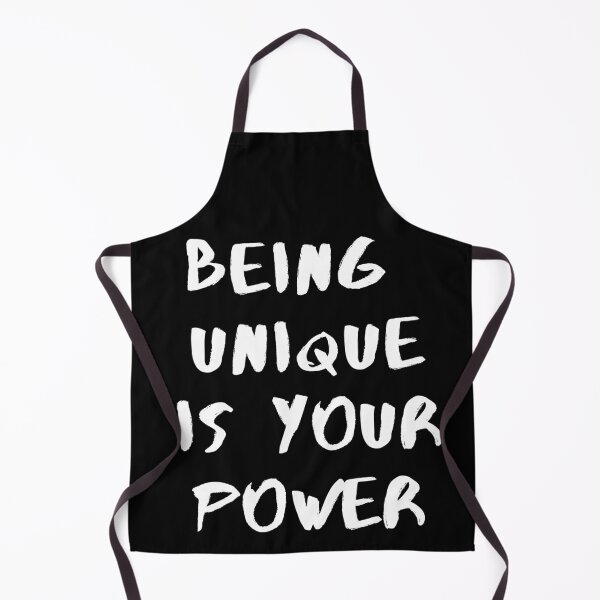 Item preview, Being unique is your power. Text only design. White text. Capitals. designed and sold by JellyBeenzz.