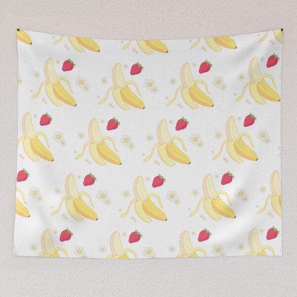 Item preview, Strawberry Banana (white) designed and sold by ibyrd-7.