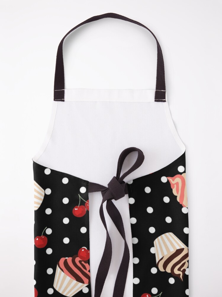 Alternate view of Rockabilly Cherry Cupcakes Apron