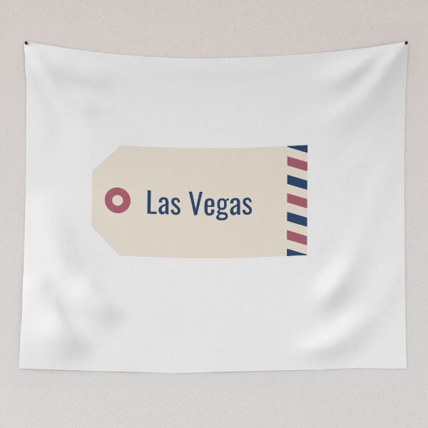 Aperçu de l'œuvre Étiquette de Las Vegas créée et vendue par CityCollection.