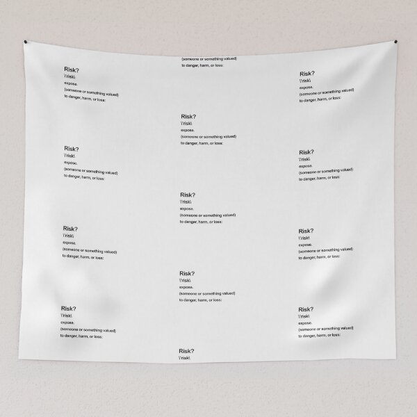 Item preview, Risk Definition  designed and sold by AppleCups.