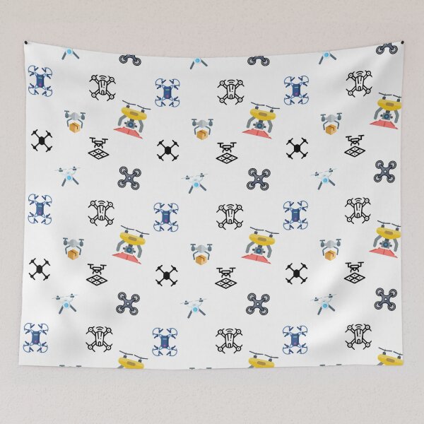 Item preview, Drones Pattern designed and sold by PatternsRUs.