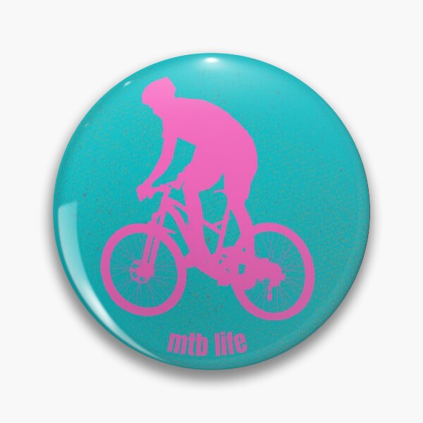 Artikelvorschau, Mountainbiker, Retro entworfen und verkauft von NomadMessenger.