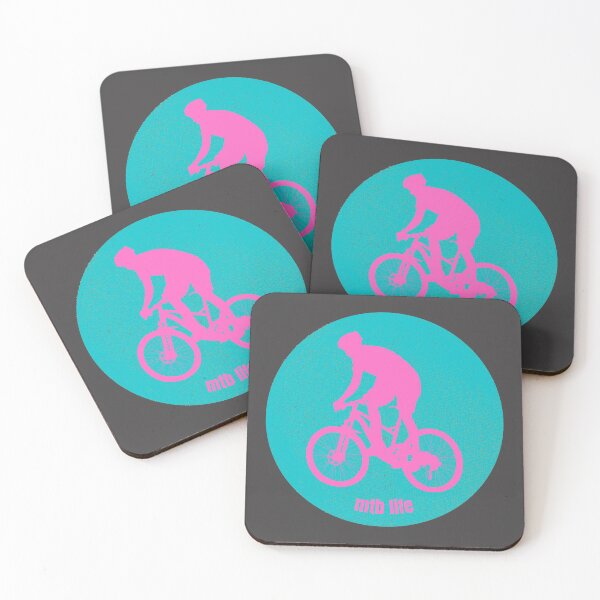 Item preview,  Mountain biker, retro designed and sold by NomadMessenger.