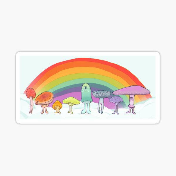 Mushy Friends Sticker
