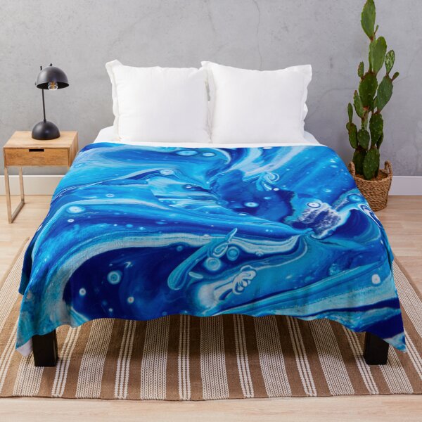 Item preview, Blue water paint designed and sold by Eva-Success.