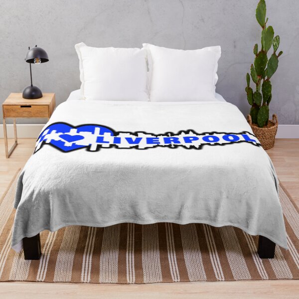 Item preview, I Love Liverpool - Blue and skyline designed and sold by Paul Madden.