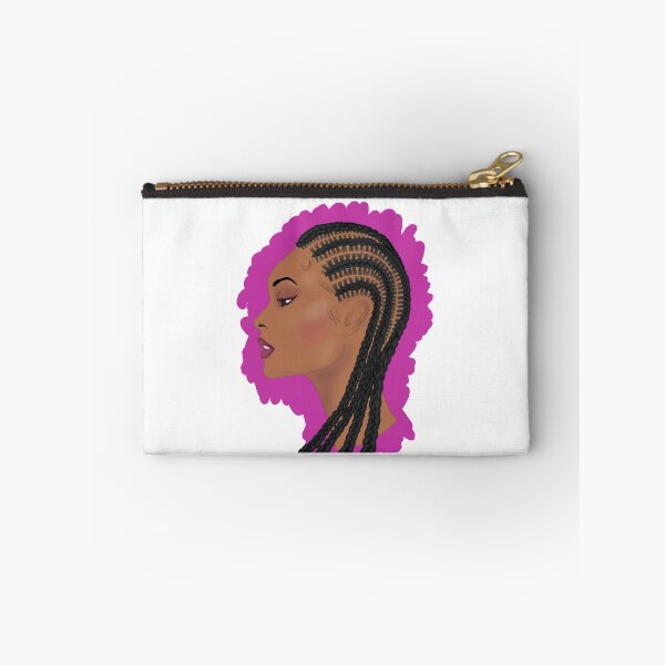 Item preview, Brown skin fusha  corn rows designed and sold by Pascally.