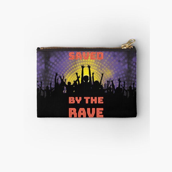 Item preview, Saved By The Rave - We Crave The Dance Floor 2021 - Red Yellow Purple Black designed and sold by NoMatterLab.