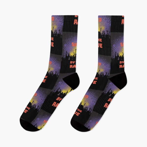Item preview, Saved By The Rave - We Crave The Dance Floor 2021 - Red Yellow Purple Black designed and sold by NoMatterLab.