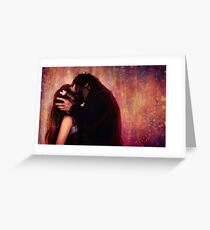 Sherlolly Kiss Greeting Card